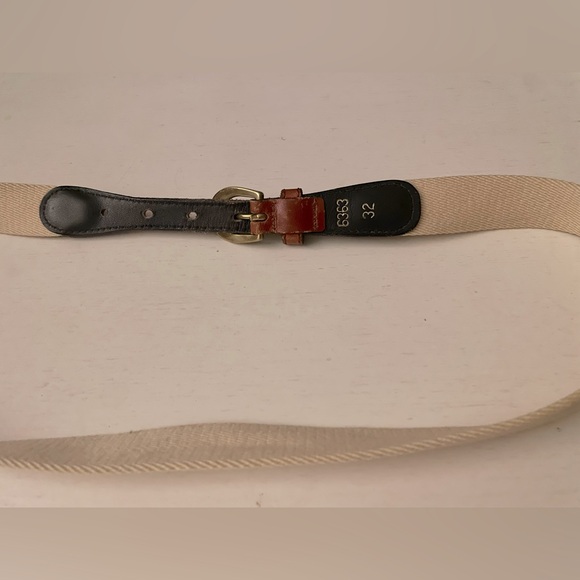 Vintage Belt- Brass buckle & leather - Picture 3 of 7